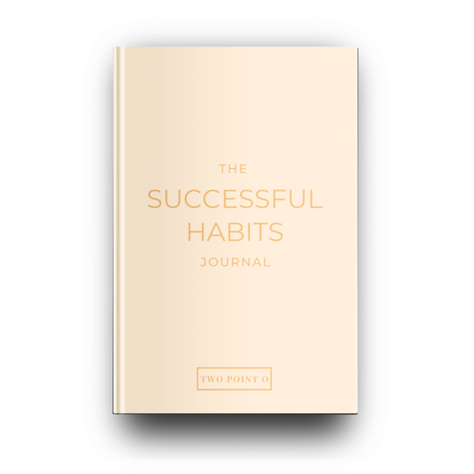 Two Point O - The Successful Habits Journal - Beige