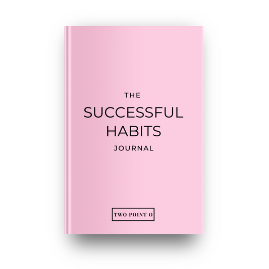 Two Point O - The Successful Habits Journal - Pink